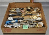 Lot of assorted watches, not tested
