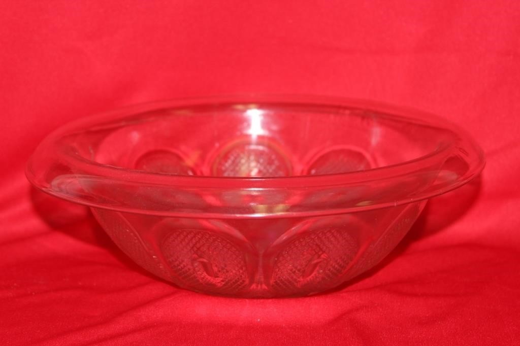 A Pressed Glass Bowl