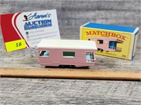 Matchbox Series By Lesney #23 Trailer Caravan