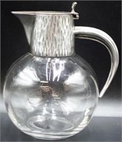 Hukin & Heath silver plate claret jug