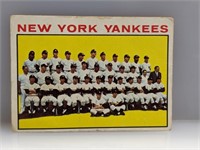 1964 Topps New York Yankees #433 Crease Mk