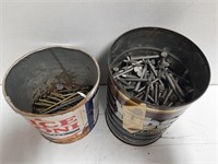 (2) Cans Of Nails