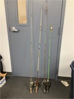 4 Rods and Reels   NOT SHIPPABLE