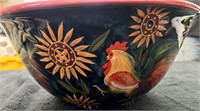 Ceramic Rooster Bowl