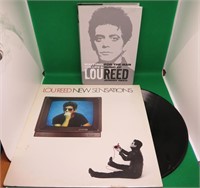 Lou Reed New Sensations 1984 Record Album + Book