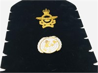 RCAF badge & UN  badge