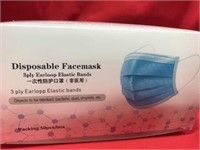 Disposable Non-Medical Face Mask, 3-Ply,Box/50