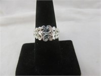 SILVER COLOR RING SZ 8