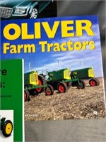 Green Oliver and John Deere tractor magazines and