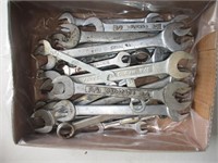 box of open ended wrenches
