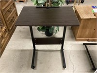 Adjustable Wood and Metal Desk