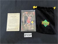 Michael Jordan UD Game Used Floor Card