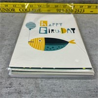 Stack of Birthday Greeting Cards