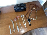 Vintage Collection of Doctor's Medical Equipment