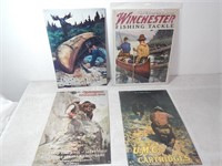 Vintage Style Hunting Signs Winchester Remington