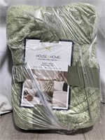 House and Home Plush Throw Blanket