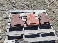 (3) TRACTOR WEIGHTS