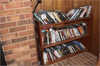 Three Shelf DVD Rack and Player