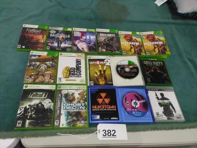 XBox 360 Games, XBox One Games, PS4 Games