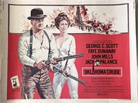 Oklahoma Crude 1973 vintage movie poster