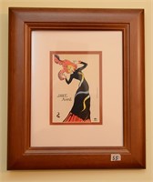 FRAMED FRENCH PRINT