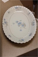 Limoges Bergere Oval Platter