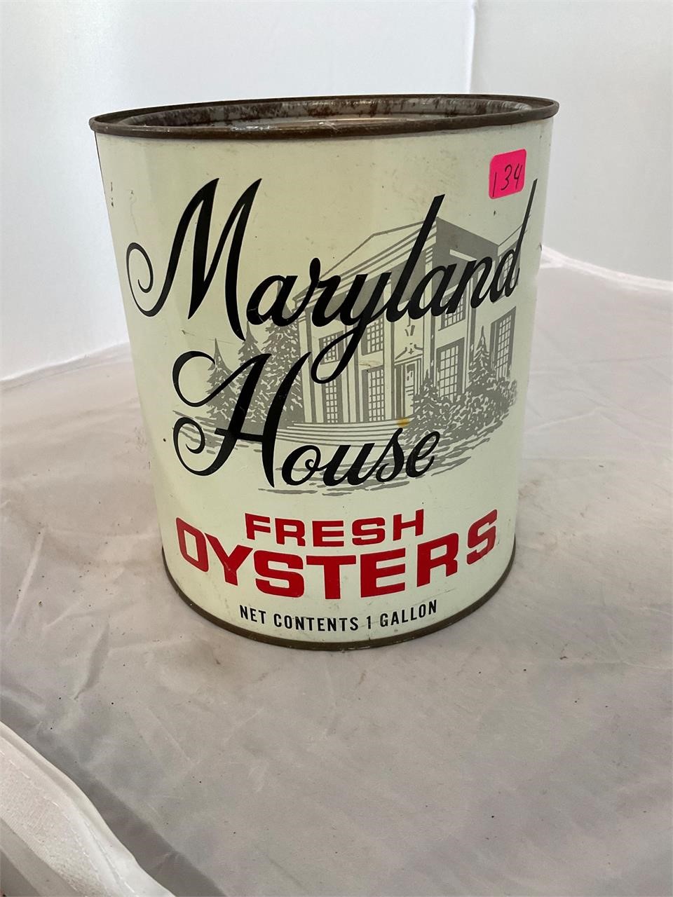 Maryland House Gallon Oyster Can