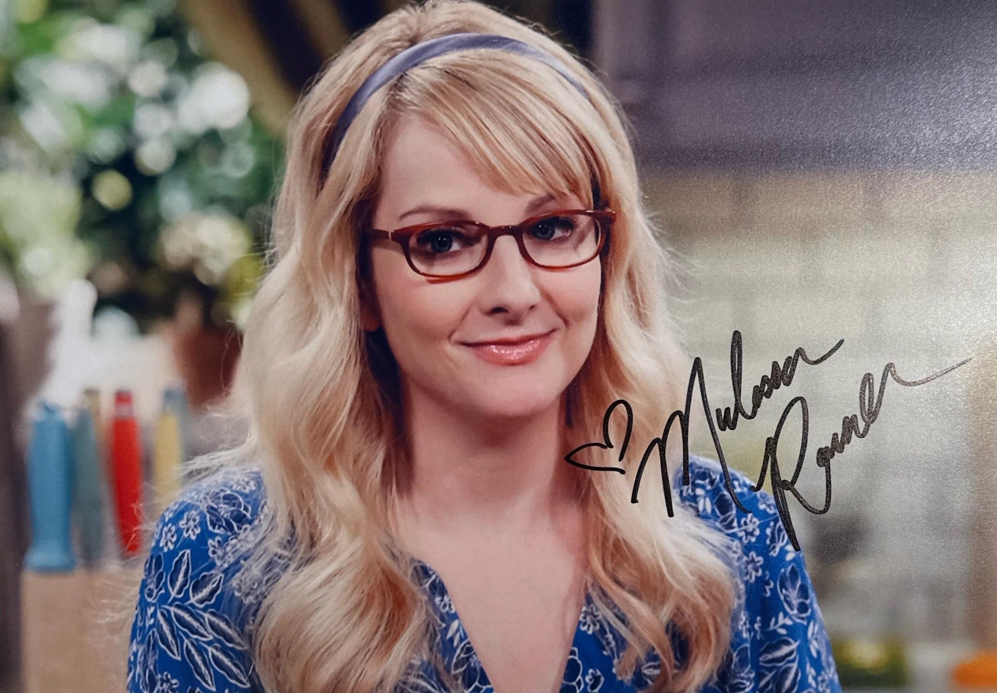 Autograph COA Big Bang Theory Photo