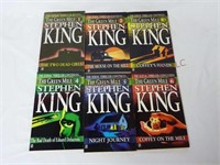 Stephen King The Green Mile Part 1 thru 6 Books