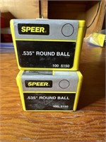 2- boxes of .535” ground ball bullet