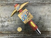 Kokanee Gold tap handle