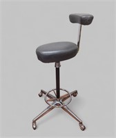 VINTAGE HERMAN MILLER DRAFTING STOOL