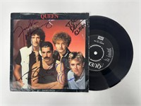 Autograph COA Radio Gaga Vinyl