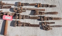 Old Wrench Collection (20) & Hatchet