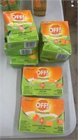 7 Boxes of OFF! Botanicals Towelettes