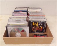 GROUP OF MISC MUSIC & EXERCISE CD'S TO GO