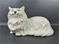 Vintage 16" Life Size Ceramic Persian Cat