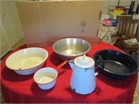 Enamel Ware and Pans