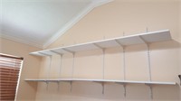 Set of 4 hanging shelves ~ 4 x 1 ft each
