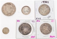 Coin  Assorted U.S. Type Coins.  Nice Lot!