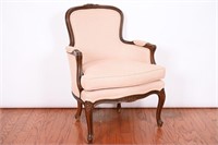 Vtg Ethan Allen Traditional Upholstered Arm Chair