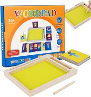 Wooden Sand Tray for Kids with Sensory Sand