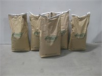 Five 40lbs GreenTru Corncob Bags See Info