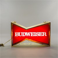 Budweiser Illuminated Bow-Tie Advertisement