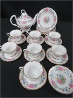 14 PCS ROYAL STAFFORD ENGLISH TEA SET