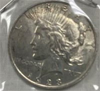Lot 28- 1923 Silver Dollar 90% Silver