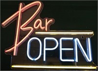 Bar Open LED Neon-Style Light / Sign