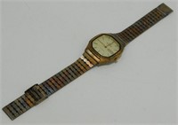 Vintage Waltham Quartz Watch - Running Day Wheel,