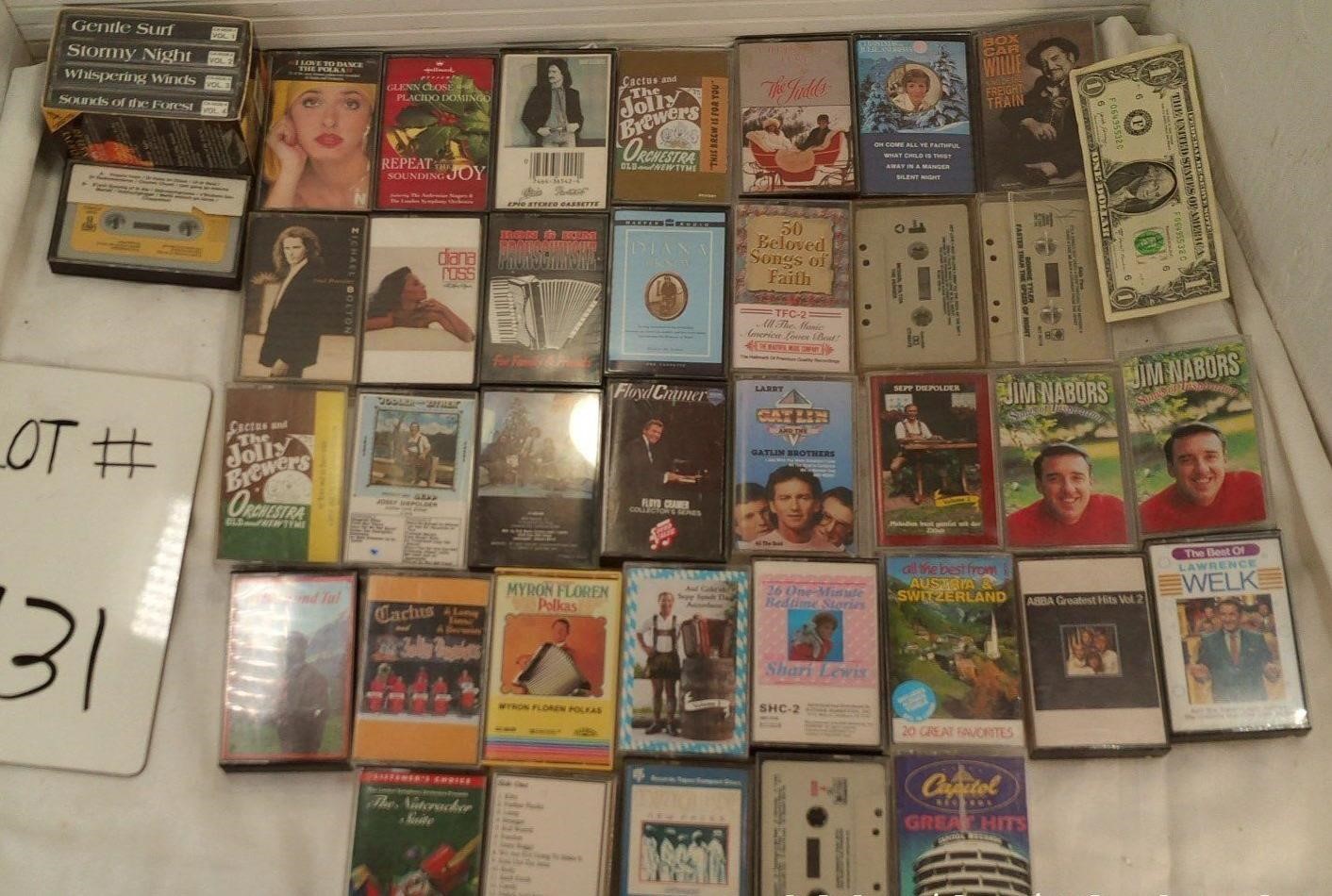 ASSORTMENT OF CASSETTES