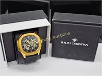 RALPH CHRISTIAN DESIGNER SKELETON WRISTWATCH